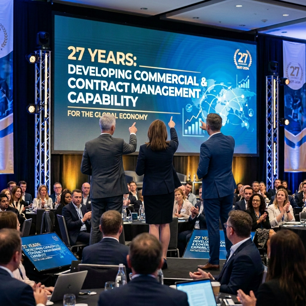 27 YEARS: DEVELOPING COMMERCIAL & CONTRACT MANAGEMENT CAPABILITY FOR THE GLOBAL ECONOMY